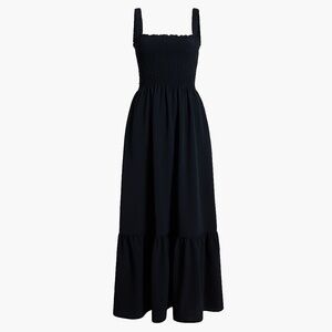 Hill House Home The Anjuli Nap Dress - Black Crepe Size XSBlack Crepe / XS